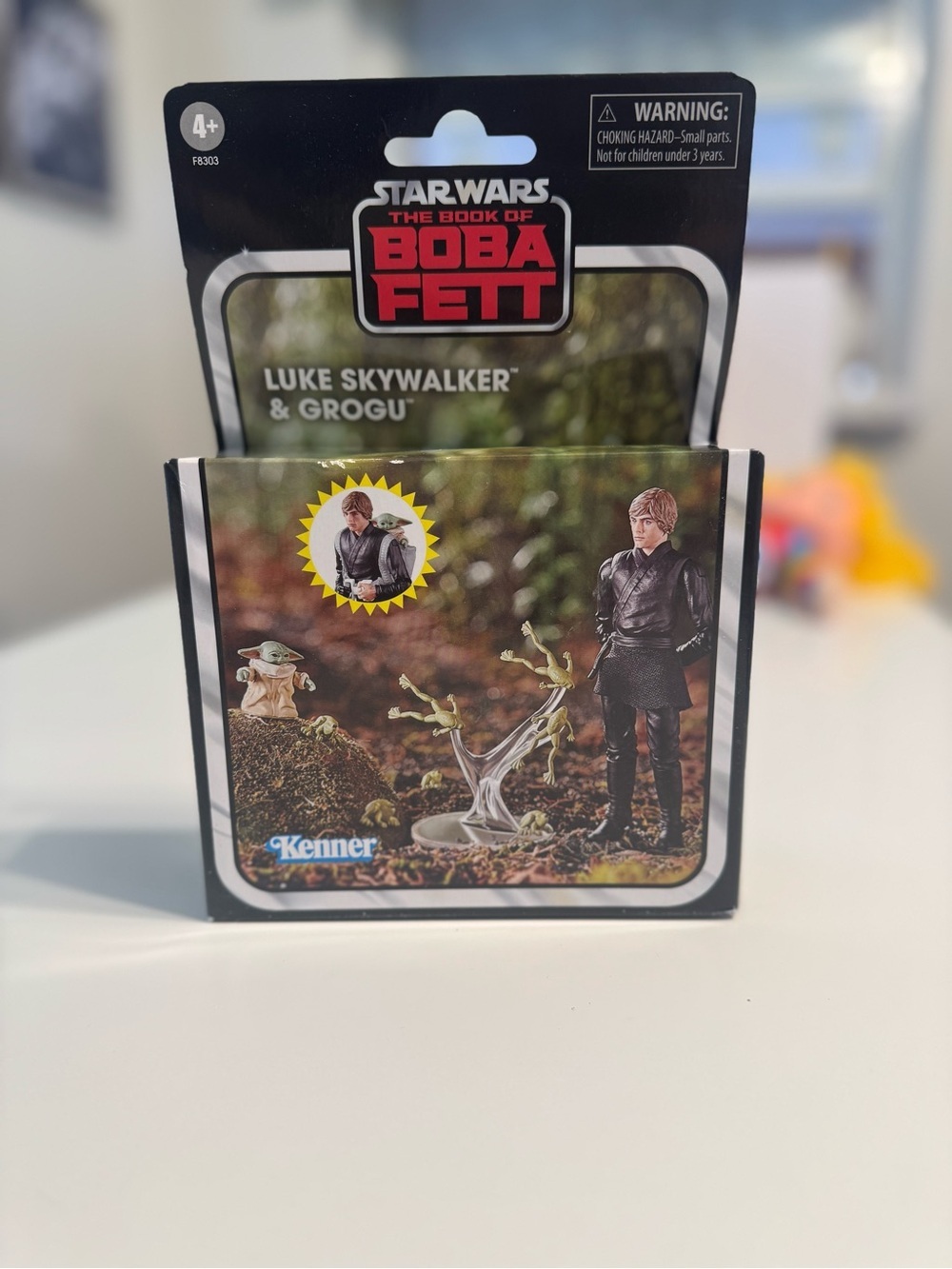 Star Wars Boba Fett Luke Skywalker & Grogu Figurine - Picture 3 of 3